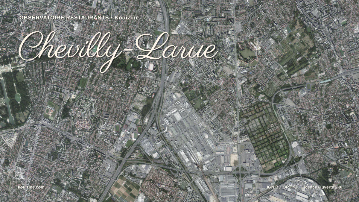 Vue aérienne de Chevilly-Larue
