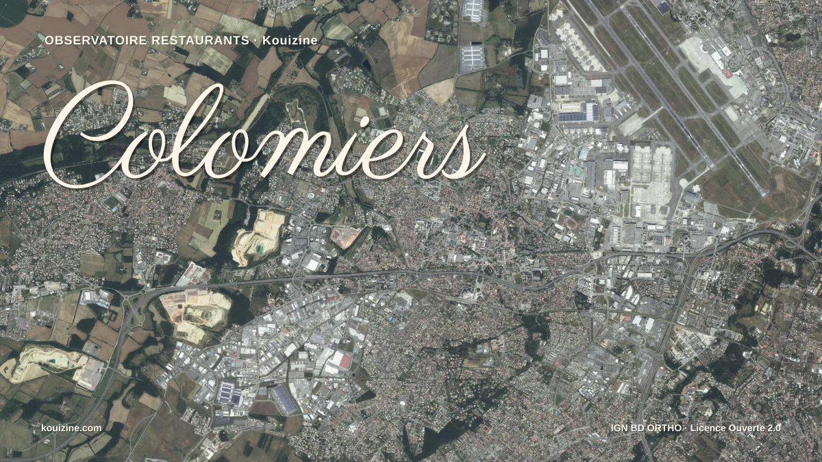 Vue aérienne de Colomiers