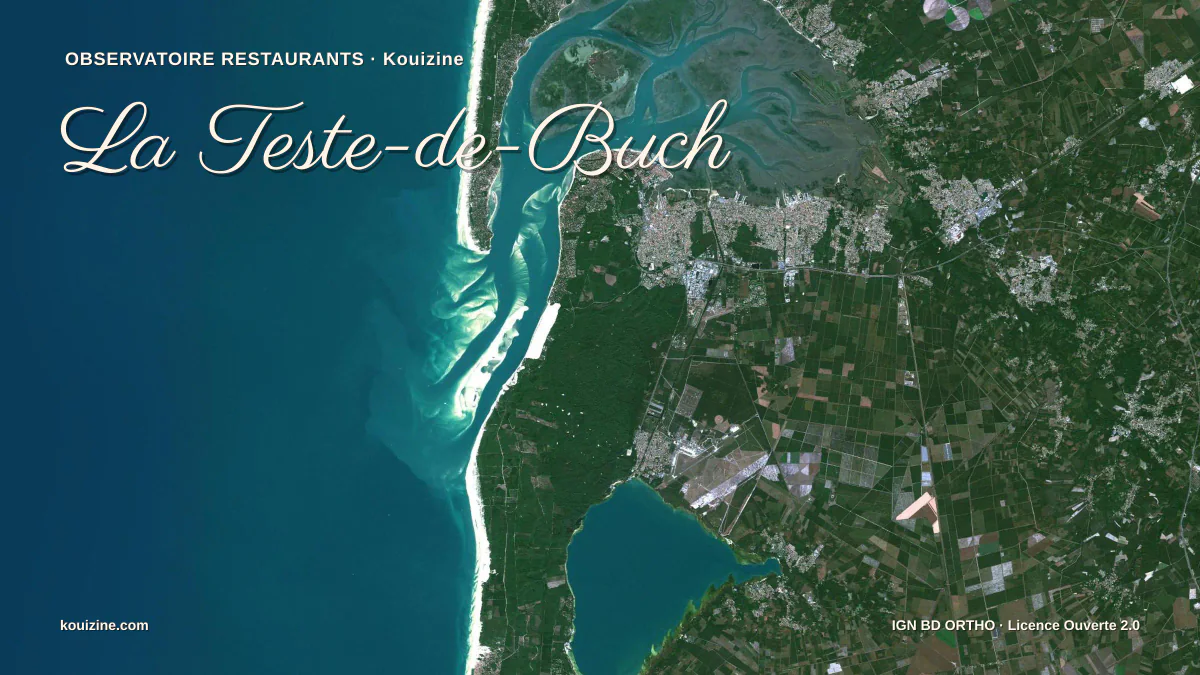 Vue aérienne de La Teste-de-Buch