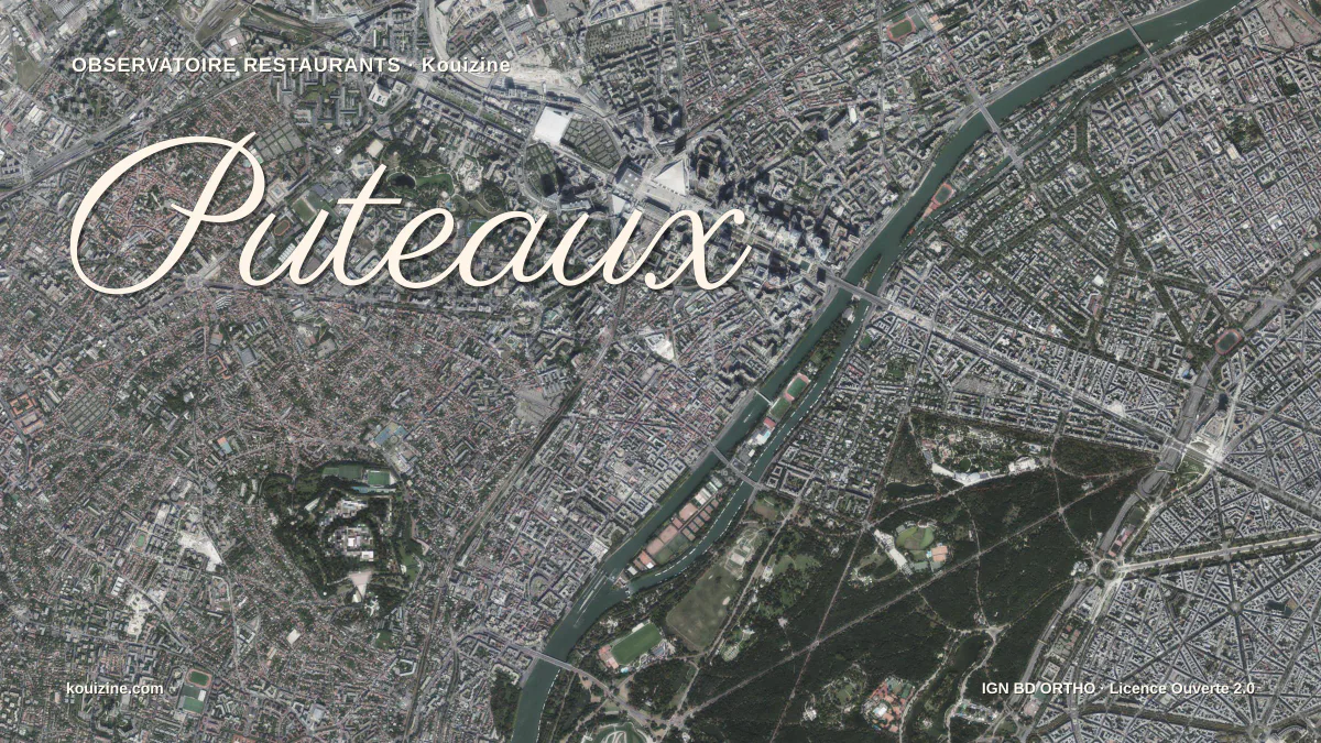 Vue aérienne de Puteaux